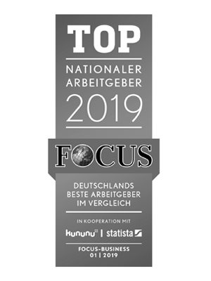 Siegel FOCUS Top Arbeitgeber 2019