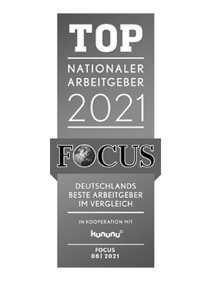 Siegel FOCUS Top Arbeitgeber 2021