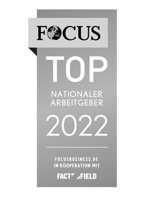 Siegel FOCUS Top Arbeitgeber 2022